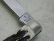 Kissing Crane Robt Klass Solingen Germany Stag 1990 NKCA Club Knife 