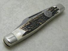 Kissing Crane Robt Klass Solingen Germany Stag 1990 NKCA Club Knife 