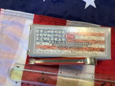 2018 Case xx Large Hawkbill (Mdl# 41011 SS) w/ Super Red Synthetic Handles and USA Shield -NOS