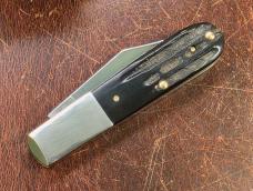 CASE XX Knives Barlow Buffalo Horn Pocket Knife 65033