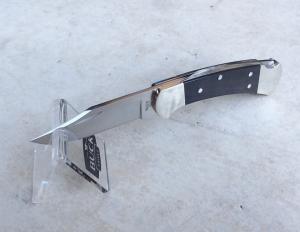 Buck 112 Ranger Slim Elite Heritage Knife - Nickel Silver Bolsters MagnaCut Blade - New