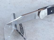 Buck 112 Ranger Slim Elite Heritage Knife - Nickel Silver Bolsters MagnaCut Blade - New