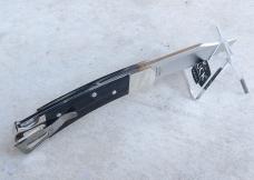 Buck 112 Ranger Slim Elite Heritage Knife - Nickel Silver Bolsters MagnaCut Blade - New