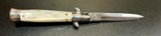 Dolphins 7" Picklock Stiletto, White Pearlex, Maniago Italy