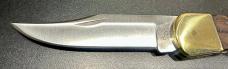 Vintage 1970's Buck U.S.A. 110 "Custom Finger Groove" Lockback Knife