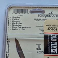 Vintage Schrade USA 106OT Old Timer Grandads Pocket Knife w/ Scissors NIP NOS Sealed