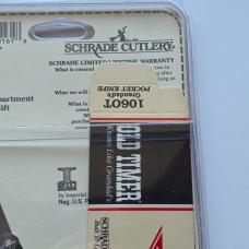 Vintage Schrade USA 106OT Old Timer Grandads Pocket Knife w/ Scissors NIP NOS Sealed