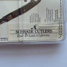 Vintage Schrade USA 106OT Old Timer Grandads Pocket Knife w/ Scissors NIP NOS Sealed