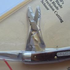 Vintage Schrade USA 106OT Old Timer Grandads Pocket Knife w/ Scissors NIP NOS Sealed
