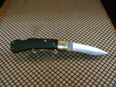 SCHJRADE OLD TIMER 5OT BRUIN USA VINT. 1958-63 1095 CARBON STEEL LOCK BACK POCKET KNIFE BOX & PAPERS