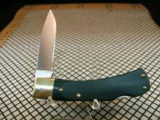 SCHJRADE OLD TIMER 5OT BRUIN USA VINT. 1958-63 1095 CARBON STEEL LOCK BACK POCKET KNIFE BOX & PAPERS