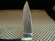 SCHJRADE OLD TIMER 5OT BRUIN USA VINT. 1958-63 1095 CARBON STEEL LOCK BACK POCKET KNIFE BOX & PAPERS