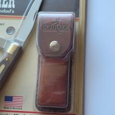 Vintage Schrade USA 96OTS Bearhead Trapper Knife Pick Tweezers Sheath NIP NOS Sealed