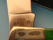 2026 Case Bright Green Gator Jig Axe Handle