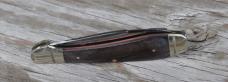 Rough Rider RR1769 3 1/2" Closed Factory Mint Red Backed Bone Handles Long Warncliff Blade