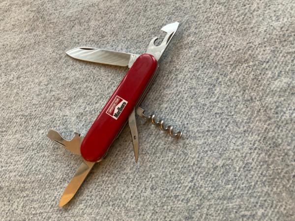 Vintage VICTORINOX, 6-Blade, OFFICER Model, MARLBORO Adventure Team , Swiss Army Knife 