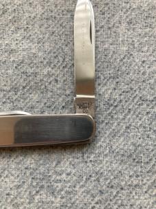 RARE Antique ULSTER KNIFE CO., Etched, STAINLESS Pen Knife - MINT