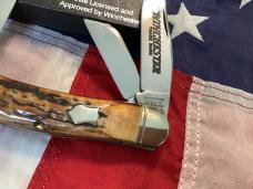 1991 Winchester Sowbelly Stockman (Mdl# 3949S) w/ Super Stag Handles -NOS in orig box