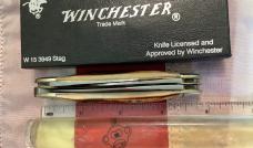 1991 Winchester Sowbelly Stockman (Mdl# 3949S) w/ Super Stag Handles -NOS in orig box