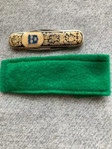 Vintage B & L, EKILSTUNA, 4-Blade, Sweden Coat-of-Arms Pocket Knife