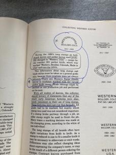 Vintage WESTERN STATES, "The Knifemakers Who Went West" w/Original Price Guide by Harvey Platts