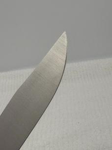Camillus NY USA Stacked Leather Fixed Blade Sheath Knife USMC