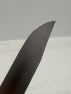 Camillus NY USA Stacked Leather Fixed Blade Sheath Knife USMC