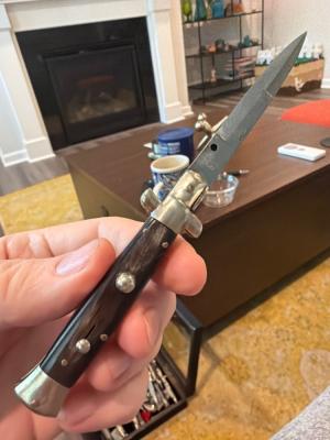 Brand New 1950s SMCO Stamped Picklock Switchblade