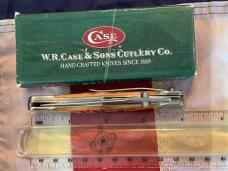 USED -Case xx 2003 Mid Folding Hunter (MDL# 6143) w/ Great Midnight Bone Handles -NOS in Orig box