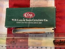 USED -Case xx 2003 Mid Folding Hunter (MDL# 6143) w/ Great Midnight Bone Handles -NOS in Orig box