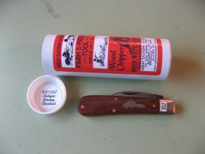 GREAT EASTERN 930126L FARM AND FIELD WOOD CVARVER ANTIQUE WORMY CHESTNUT 1  