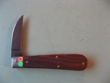 GREAT EASTERN 930126L FARM AND FIELD WOOD CVARVER ANTIQUE WORMY CHESTNUT #1  