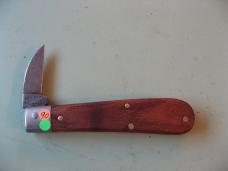 GREAT EASTERN 930126S FARM AND FIELD WOOD CVARVER ANTIQUE WORMY CHESTNUT #1