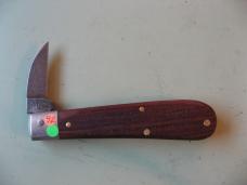 GREAT EASTERN 930126S FARM AND FIELD WOOD CVARVER ANTIQUE WORMY CHESTNUT #3