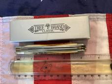Boker Tree Brand (Mdl# 4525) Trapper w/ Sweet Stag Handles -NOS