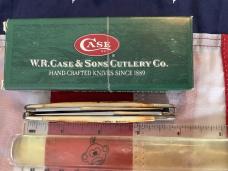 Case xx 2002 Muskrat (MDL# Muskrat) w/ Fantastic Bone Stag Handles -NOS