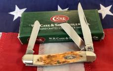 Case xx 2004 Stokman (Mdl# 6318 SS) w/ Amber Bone Handles -NOS
