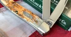 Case xx 2004 Stokman (Mdl# 6318 SS) w/ Amber Bone Handles -NOS