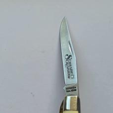 Vintage 1996 Schrade USA Scrimshaw Salesman Sample Set 507SC & 503SC Matching SS17