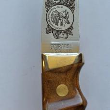 Schrade USA PH1 Pro Hunter Knife NAHC Hunting Heritage Collection Sheath Papers