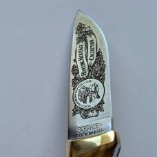 Schrade USA PH1 Pro Hunter Knife NAHC Hunting Heritage Collection Sheath Papers