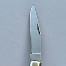 Vintage Schrade USA 877UH Hawbaker Muskrat Knife Gut Hook MIB Box Papers Butterscotch