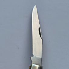 Vintage Schrade USA 877UH Hawbaker Muskrat Knife Gut Hook MIB Box Papers Butterscotch