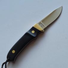 Vintage Schrade USA PH2 Pro Hunter Fixed Blade Knife Black Delrin Sheath Lanyard