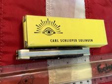 Carl Schlieper / German Eye Brand -3 Blade Whittler +Nice Brown Bone Handles -NOS +Orig Box