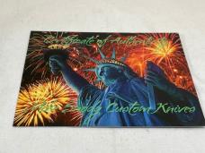 MIKE SNODY Custom Teal Titanium Crisis Comb