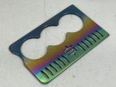 MIKE SNODY Custom Spectrum Titanium Three Finger Crisis Card