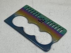 MIKE SNODY Custom Spectrum Titanium Three Finger Crisis Card