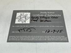MIKE SNODY Custom Spectrum Titanium Three Finger Crisis Card