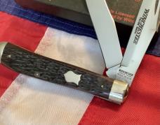 1989 Winchester Trapper (Mdl# 2904 1/2) w/ Nice Brown Bone Handles. -NOS in Orig Box